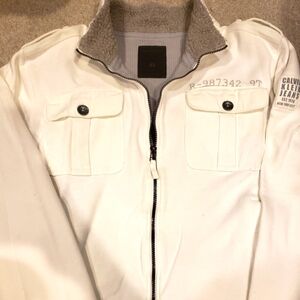 Calvin Klein full zip warm sweater